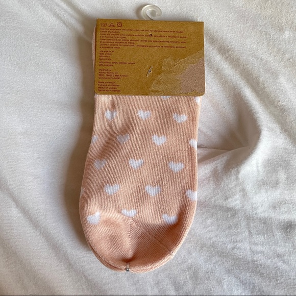 Brandy Melville Heart Socks - Picture 3 of 5